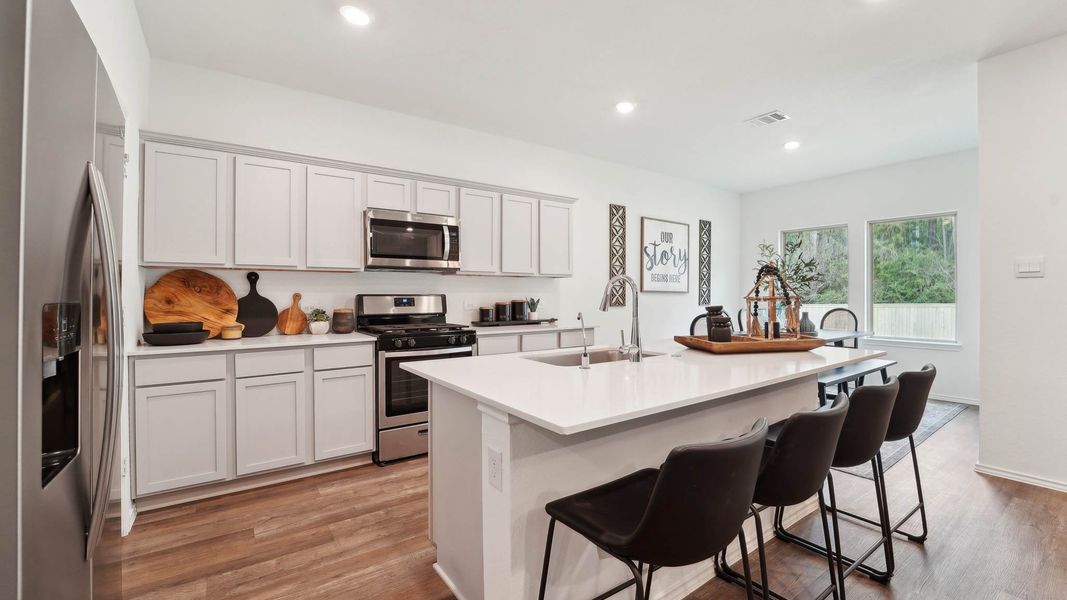 Furnished interior view inside a new home in Cypress Green, Hockley (Image 12).
