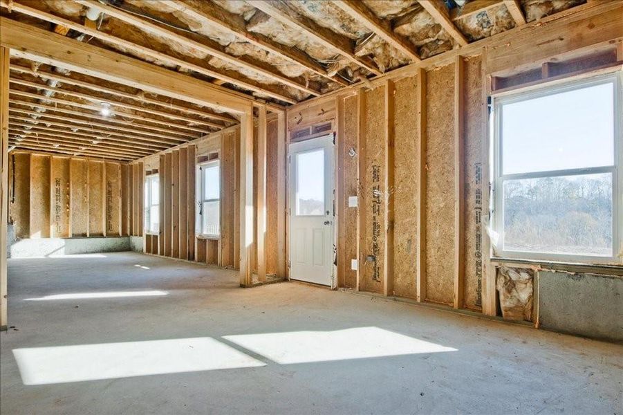 In-progress construction of a new home in Clark Farms, Flowery Branch, GA (Image 46). In-progress construction of a new home in Clark Farms, Flowery Branch, GA (Image 46).