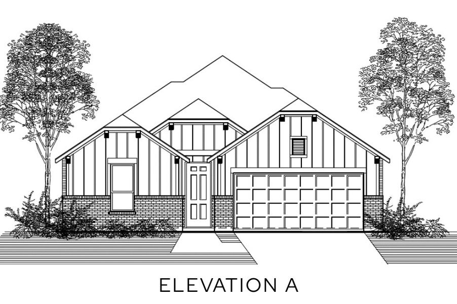 Representative rendering of the exterior for the The Bishop by Lillian Custom Homes (Image 1). Representative rendering of the exterior for the The Bishop by Lillian Custom Homes (Image 1).