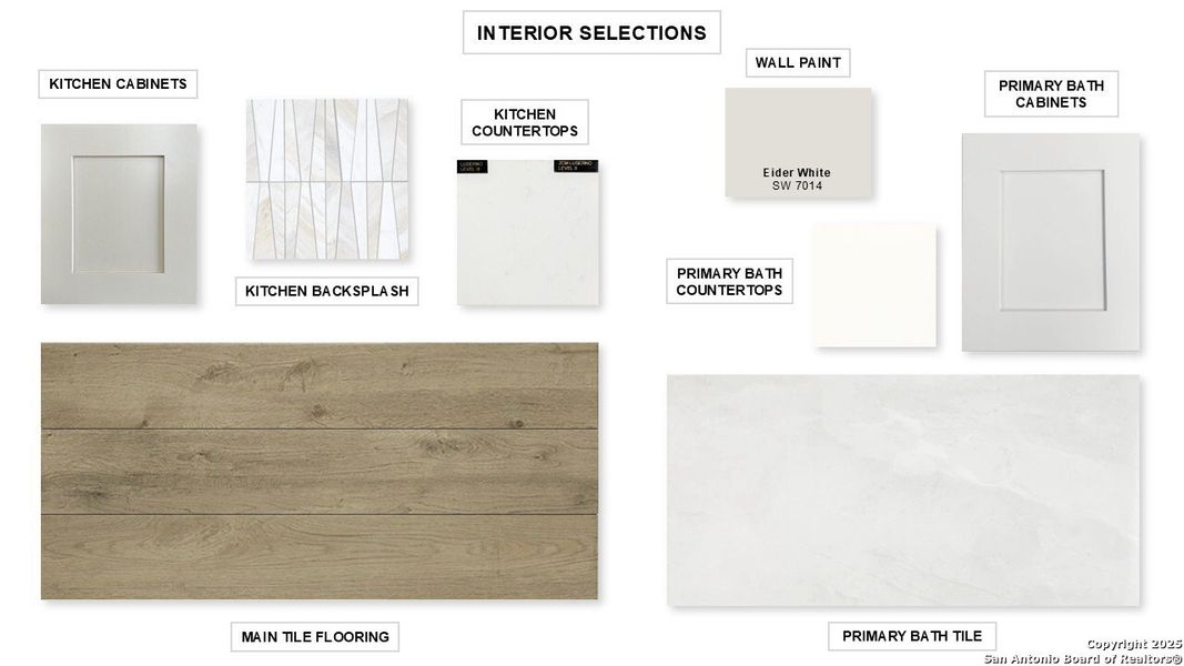 Sample of building materials used in homes in Esperanza 50', Boerne (Image 28).