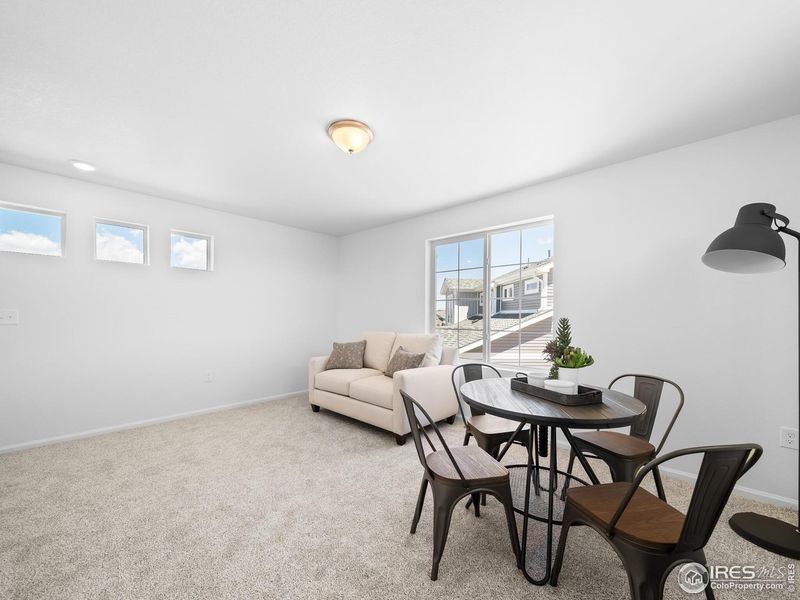 Furnished interior view inside a new home in , Johnstown (Image 10).