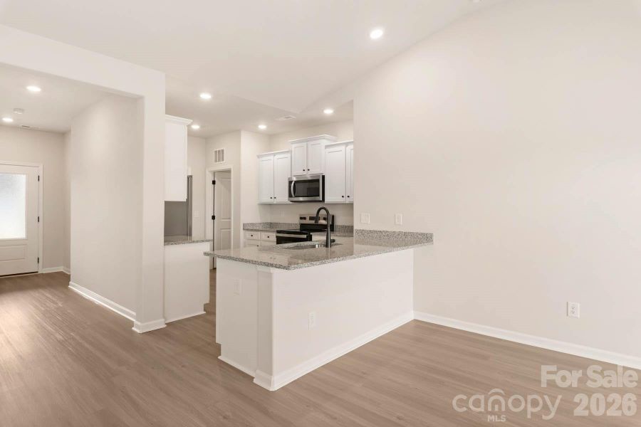 Furnished interior view inside a new home in Stagecoach Station, Gastonia (Image 3). Furnished interior view inside a new home in Stagecoach Station, Gastonia (Image 3).