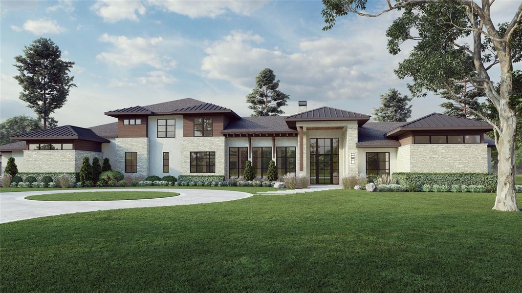 Front exterior of a new home in , Hockley, TX, highlighting curb appeal (Image 10). Front exterior of a new home in , Hockley, TX, highlighting curb appeal (Image 10).