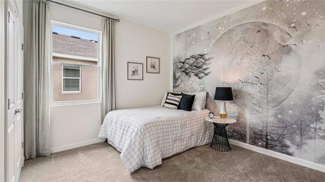 Furnished interior view inside a new home in Twisted Oaks, Wildwood (Image 12).