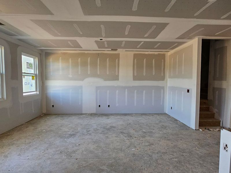 In-progress construction of a new home in Springvale, Fuquay Varina, NC (Image 47).