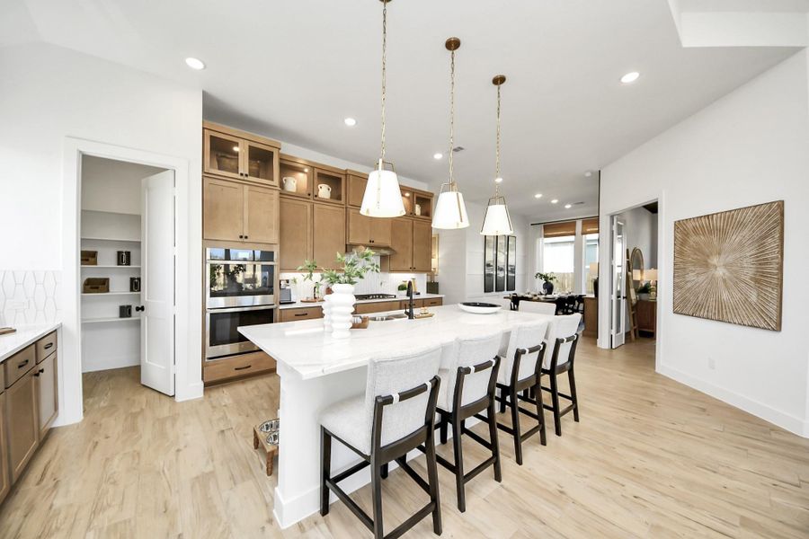 Furnished interior view inside a new home in Meridiana, Manvel (Image 23).