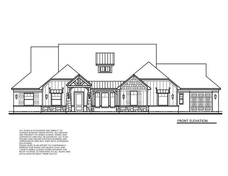 Front Elevation Front Elevation