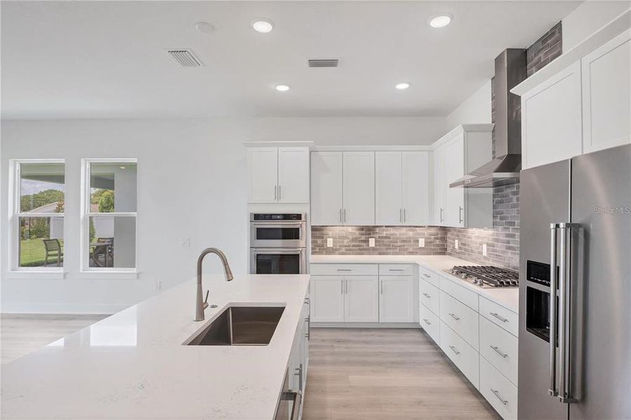 Furnished interior view inside a new home in Gracewater at Sarasota, Sarasota (Image 17).
