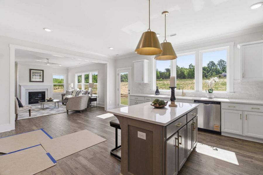 Furnished interior view inside a new home in Parc Northwest, Elon (Image 9).