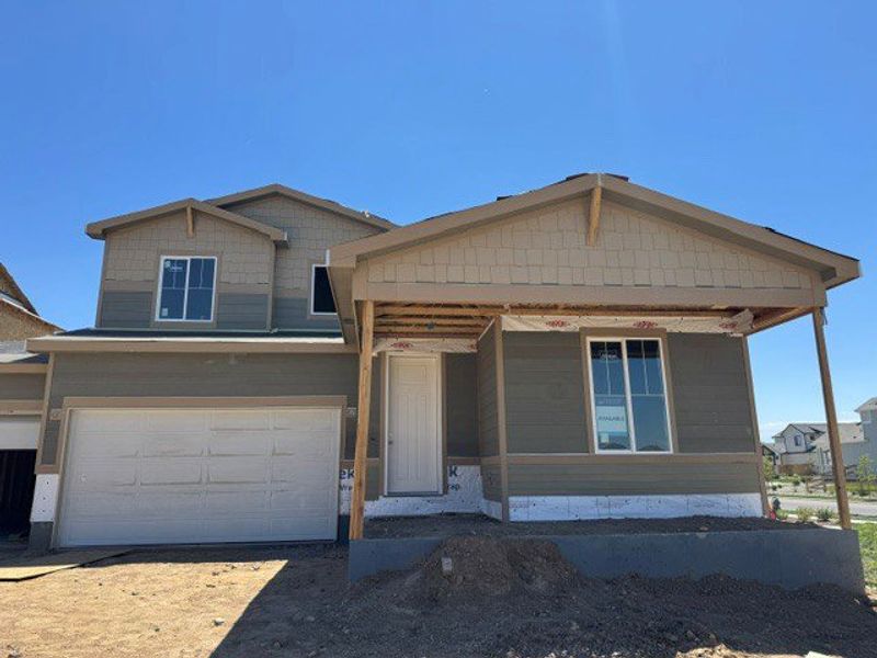 In-progress construction of a new home in Prairie Song, Windsor, CO (Image 6). In-progress construction of a new home in Prairie Song, Windsor, CO (Image 6).