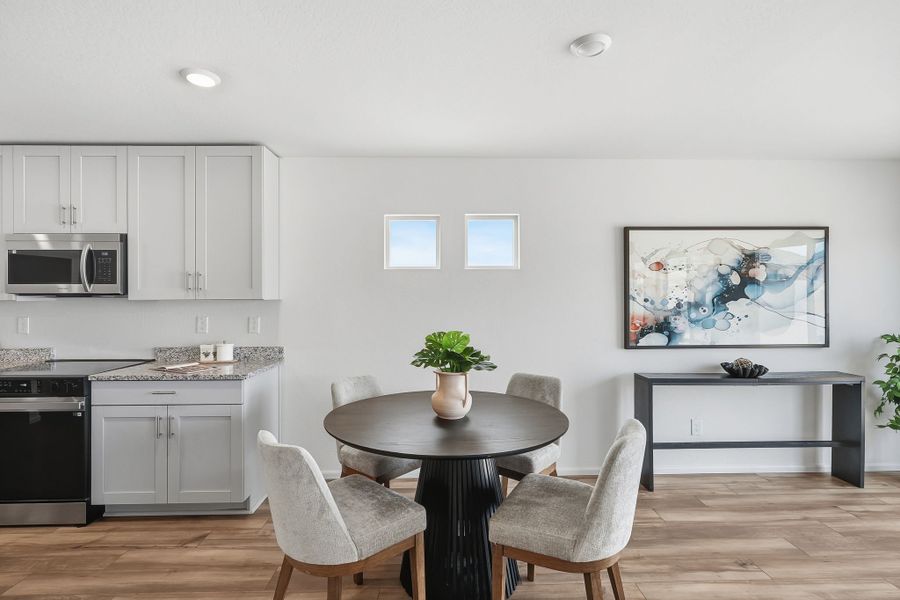 Furnished interior view inside a new home in Cross Creek Ranch, Coolidge (Image 10).