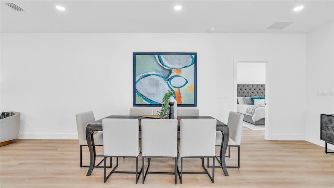Furnished interior view inside a new home in , St. Petersburg (Image 32).