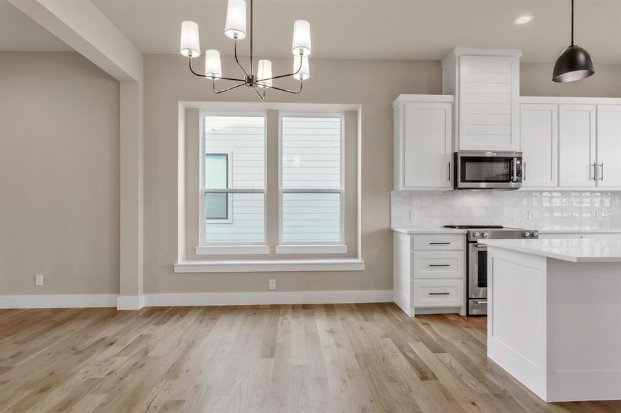 Furnished interior view inside a new home in , Justin (Image 11). Furnished interior view inside a new home in , Justin (Image 11).