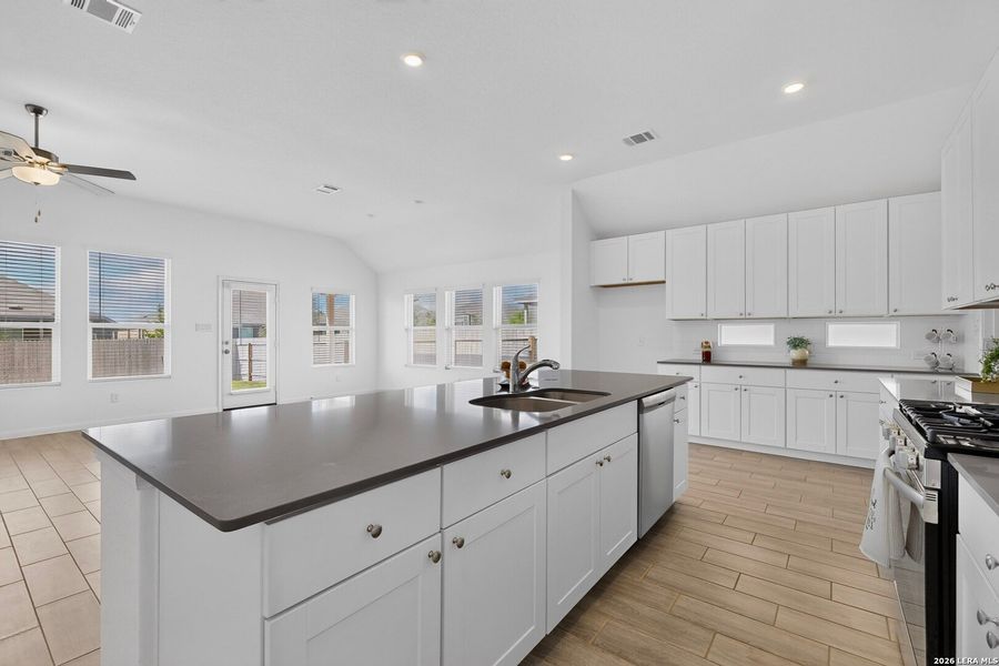 Furnished interior view inside a new home in , San Antonio (Image 13).