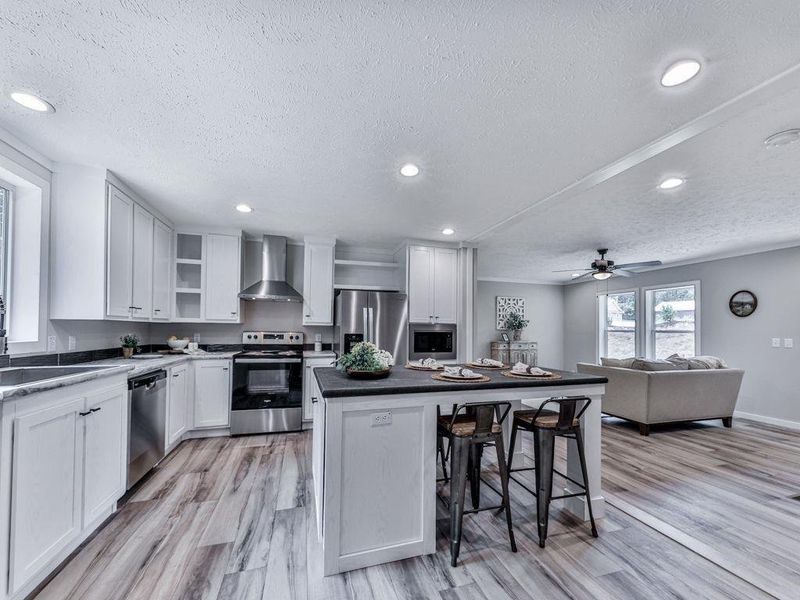 Furnished interior view inside a new home in , Jasper (Image 14).