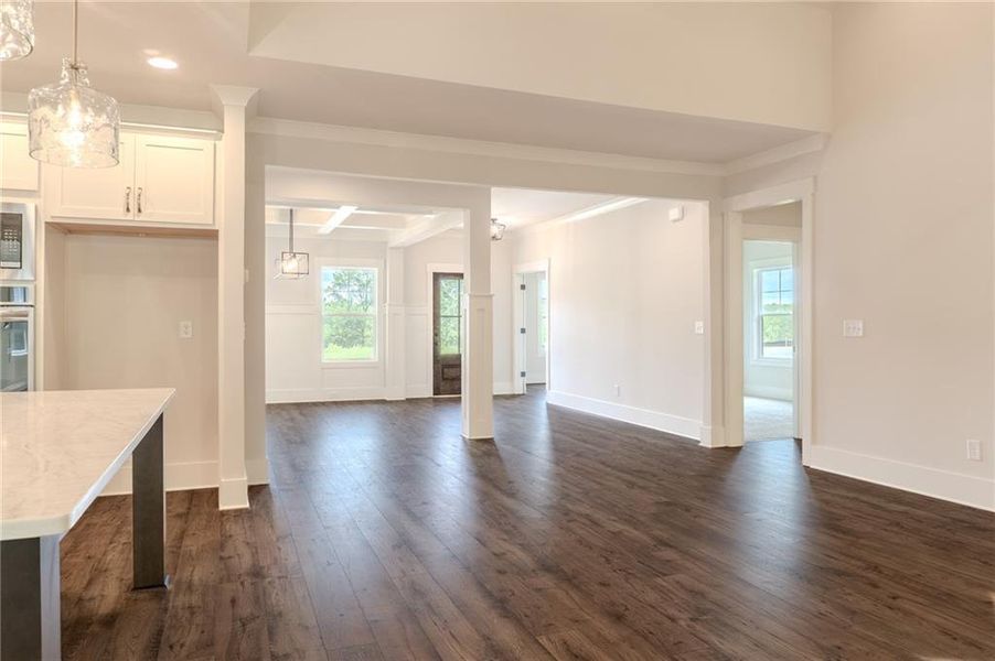 Spacious, unfurnished interior of a new home in Riverwalk, Monroe (Image 40). Spacious, unfurnished interior of a new home in Riverwalk, Monroe (Image 40).