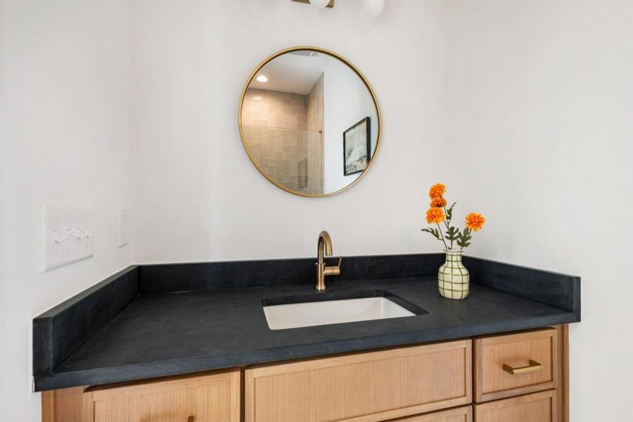 Furnished interior view inside a new home in , Atlanta (Image 15).