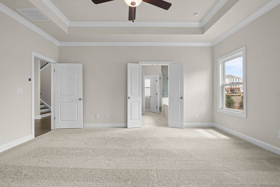 Representative unfurnished interior of a home built from the The Carter by The Providence Group in Palisades Single Family, Cumming (Image 41). Representative unfurnished interior of a home built from the The Carter by The Providence Group in Palisades Single Family, Cumming (Image 41).