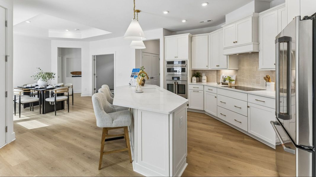 Furnished interior view inside a new home in The Courtyards at Stewarts Creek, Smyrna (Image 11).