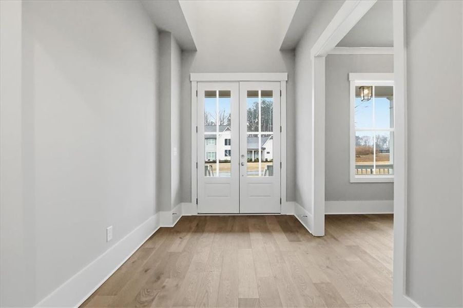 Spacious, unfurnished interior of a new home in Old Town Estates, Monroe (Image 70). Spacious, unfurnished interior of a new home in Old Town Estates, Monroe (Image 70).