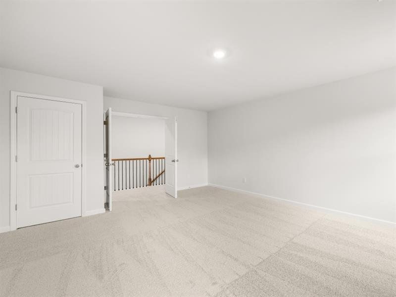 Spacious, unfurnished interior of a new home in Butner Estates, South Fulton (Image 38).