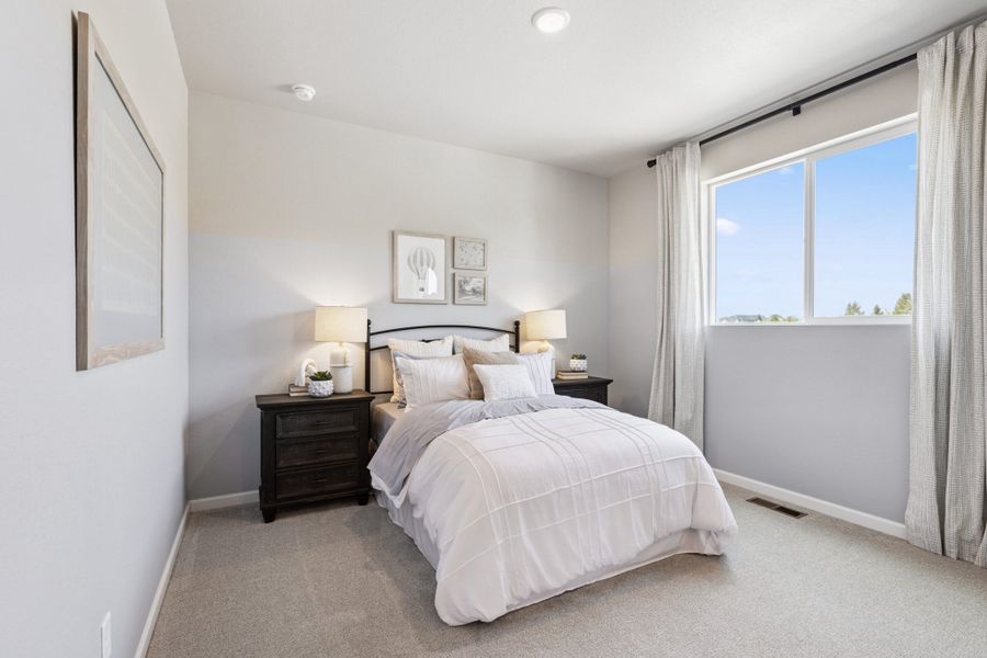 Representative furnished interior of a home built from the Silverton by Landsea Homes in Highlands Preserve, Mead (Image 64).