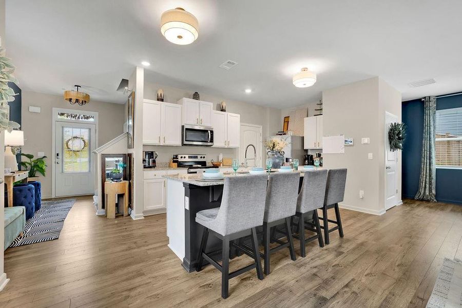 Furnished interior view inside a new home in , Dawsonville (Image 17).