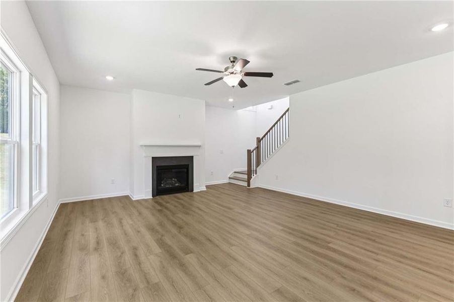 Spacious, unfurnished interior of a new home in The Estates at Casteel, Bethlehem (Image 22).