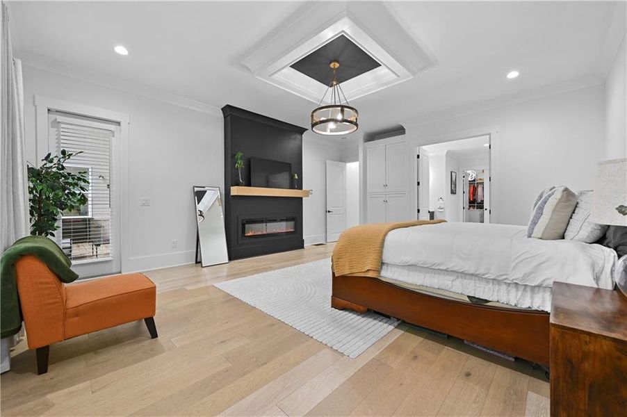 Furnished interior view inside a new home in , Buford (Image 15).