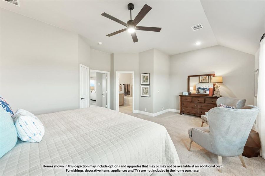 Furnished interior view inside a new home in El Dorado, Granbury (Image 21).