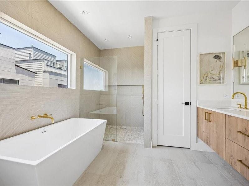 Furnished interior view inside a new home in , Houston (Image 30).