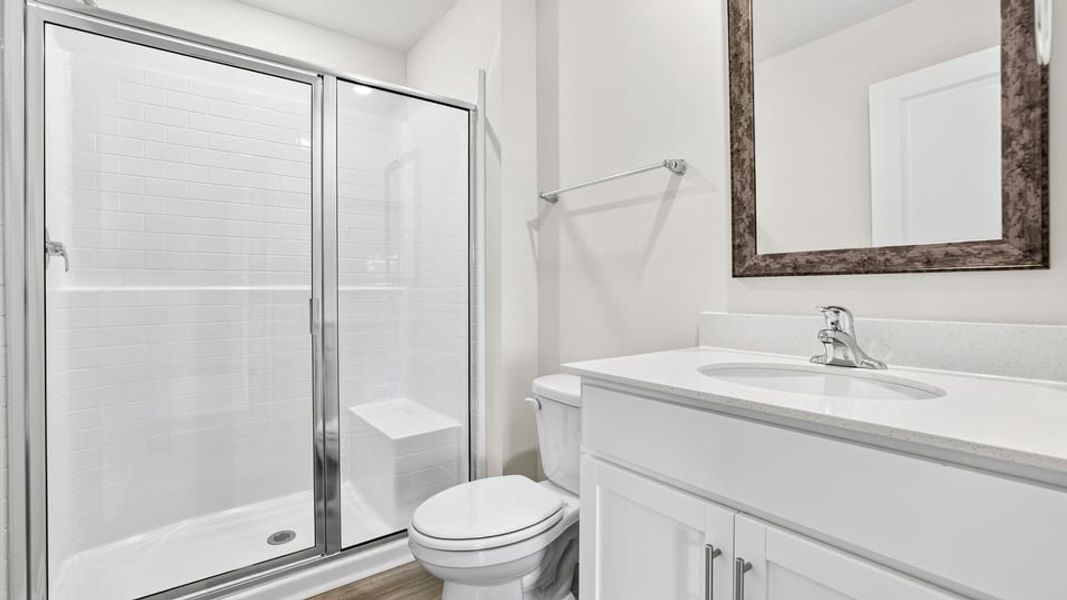 Furnished interior view inside a new home in Tyger Pines, Moore (Image 12).