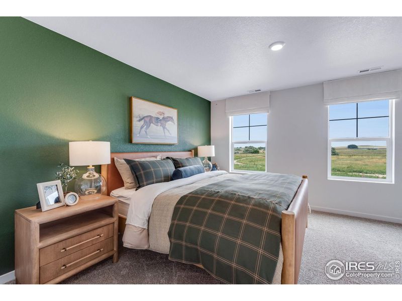 Furnished interior view inside a new home in Vista Meadows, Fort Lupton (Image 16).
