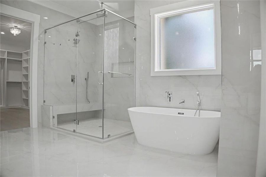 Furnished interior view inside a new home in , Monroe (Image 14).