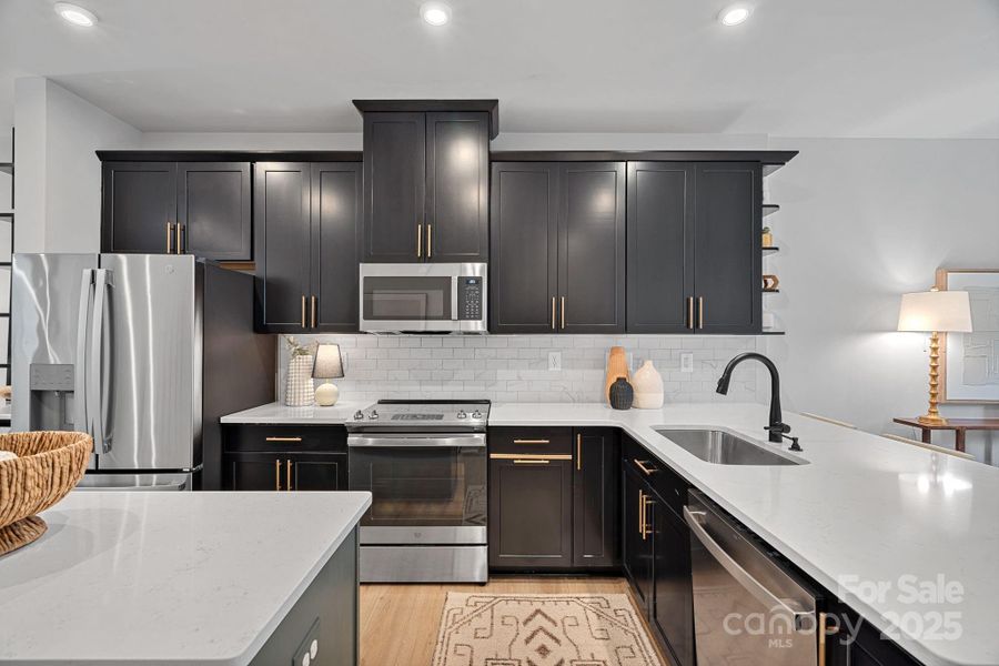 Furnished interior view inside a new home in , Charlotte (Image 23).