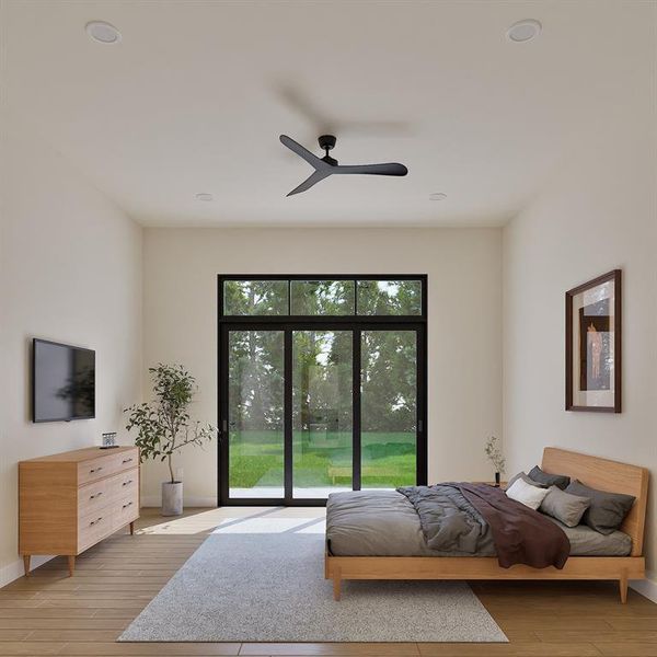 Furnished interior view inside a new home in , Graford (Image 6).