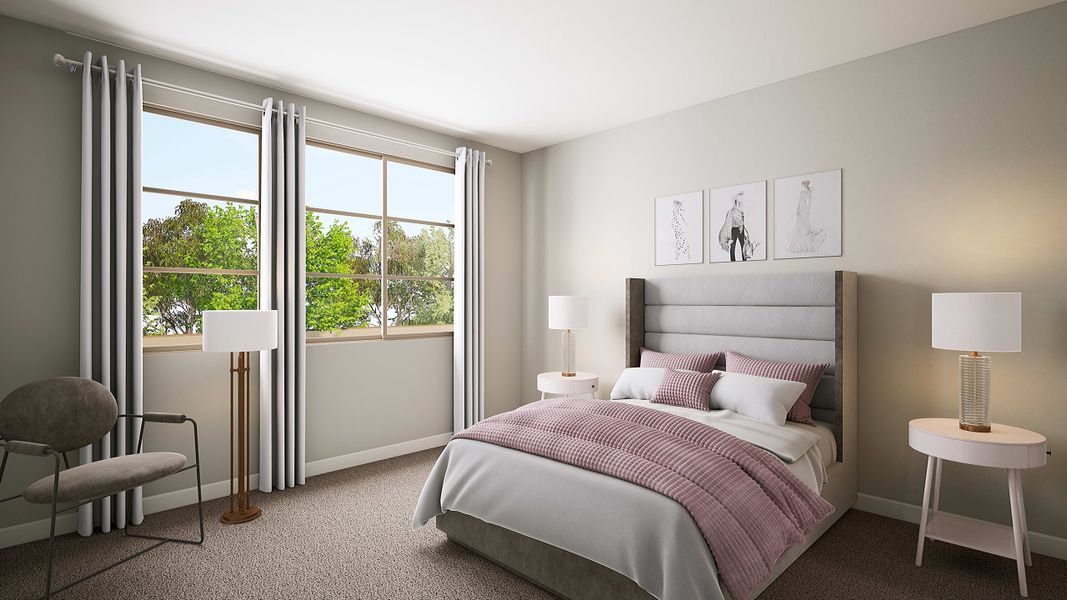 Representative furnished interior of a home built from the Romero Plan 4513 by Tri Pointe Homes in Terraza, San Tan Valley (Image 15).