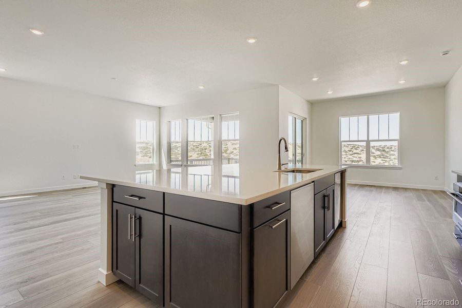 Furnished interior view inside a new home in Macanta: The Legends Collection, Castle Rock (Image 6).