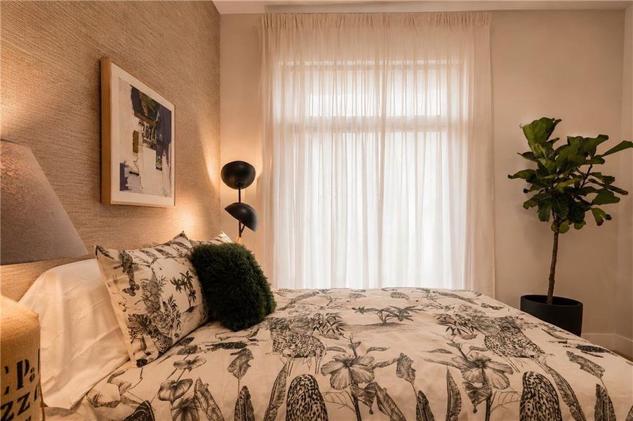 Furnished interior view inside a new home in , Atlanta (Image 24).