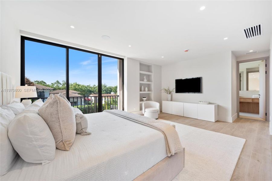 Furnished interior view inside a new home in , Miami (Image 14). Furnished interior view inside a new home in , Miami (Image 14).