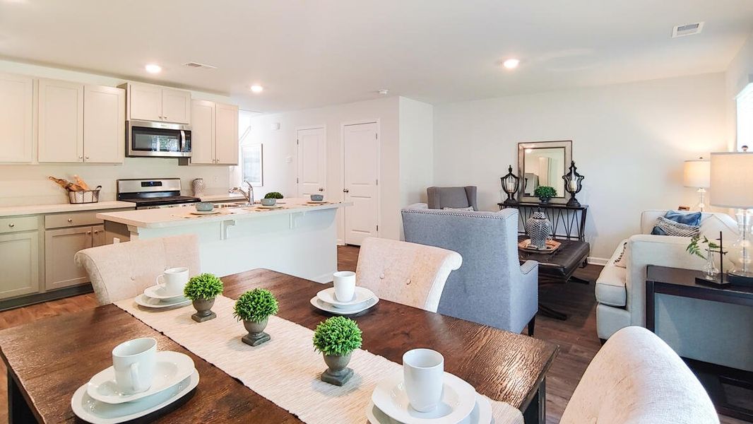 Furnished interior view inside a new home in Garbon Fields, Summerville (Image 28).