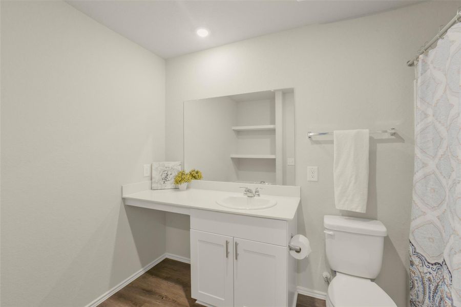 Large Full Bathroom upstairs Large Full Bathroom upstairs