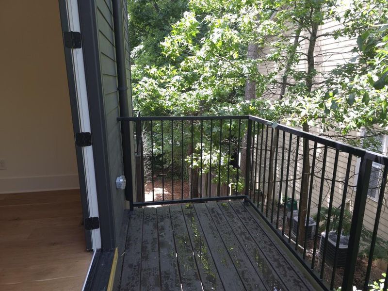 Exterior details and patio area of a home in Overlook at Moda, Decatur (Image 29). Exterior details and patio area of a home in Overlook at Moda, Decatur (Image 29).