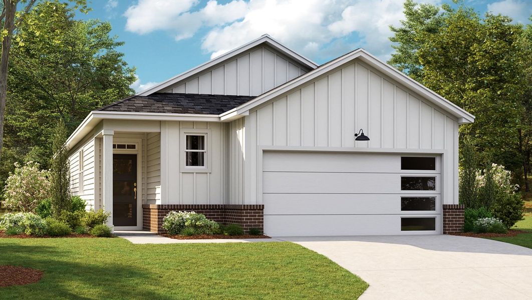 Representative exterior photo of a completed home built from the ASTOR by D.R. Horton in Nexus South, Gallatin, TN (Image 1).