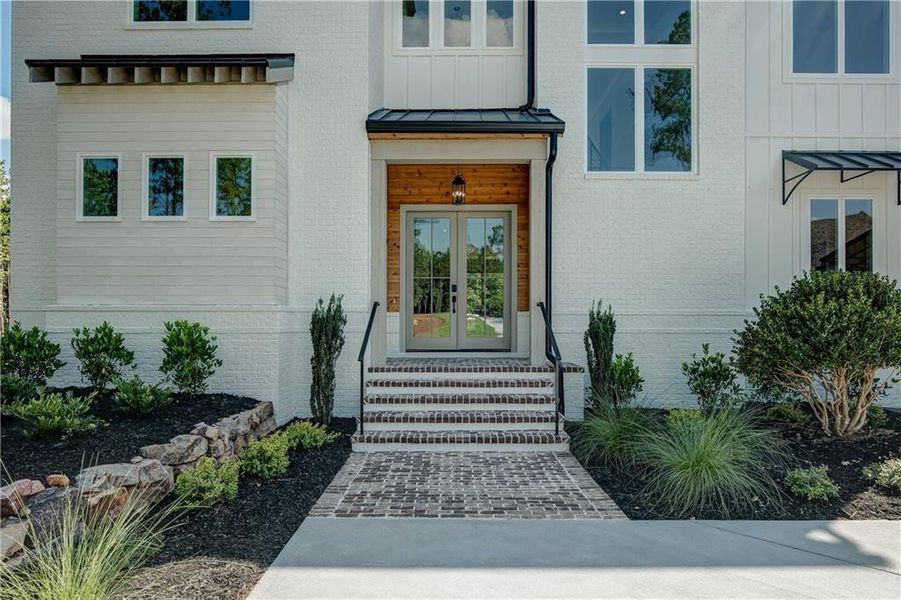 Exterior details and patio area of a home in , Newnan (Image 36).