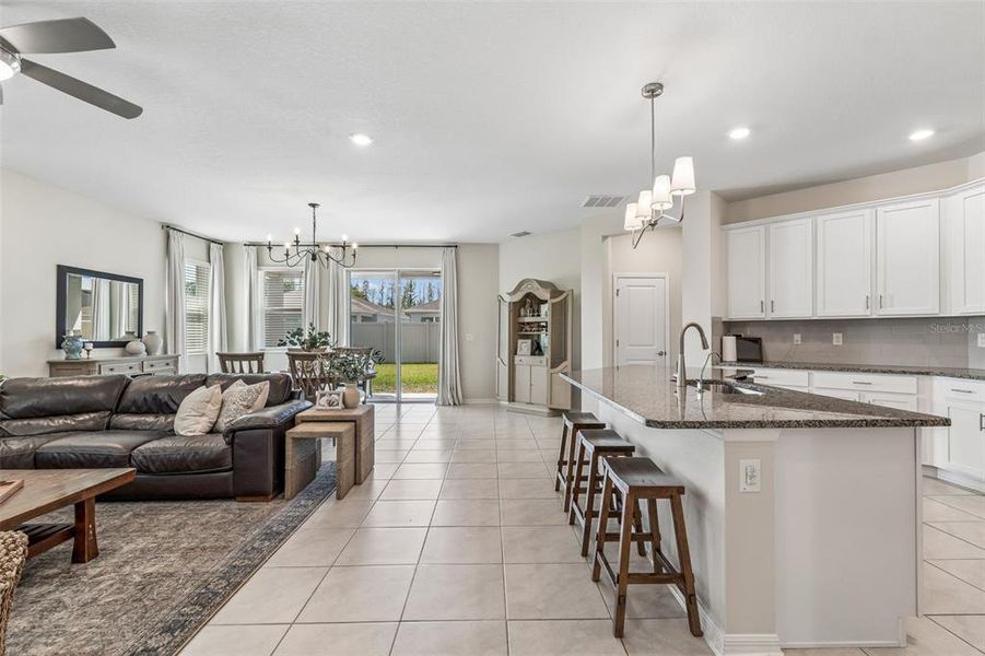 Furnished interior view inside a new home in Riverstone, Land O' Lakes (Image 44). Furnished interior view inside a new home in Riverstone, Land O' Lakes (Image 44).