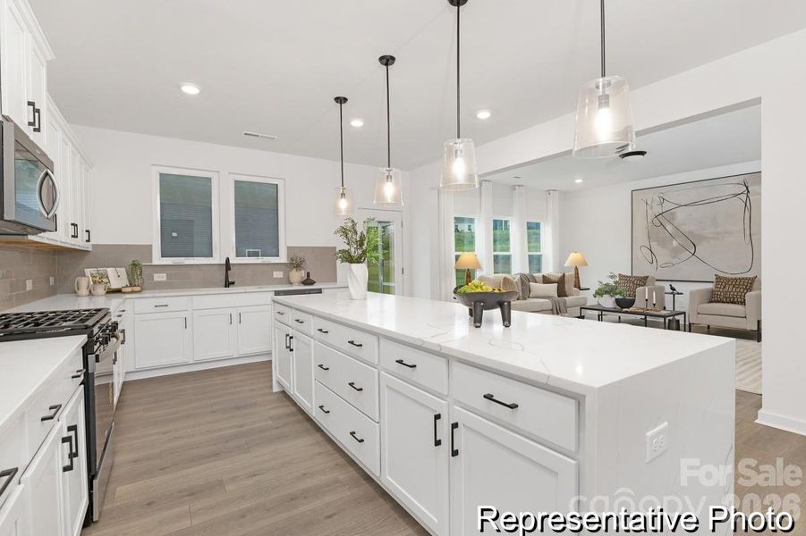 Furnished interior view inside a new home in Morrow Brook, Albemarle (Image 4).