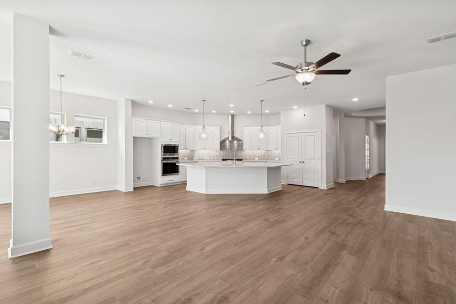 Spacious, unfurnished interior of a new home in Meridiana 55' Homesites, Manvel (Image 28).