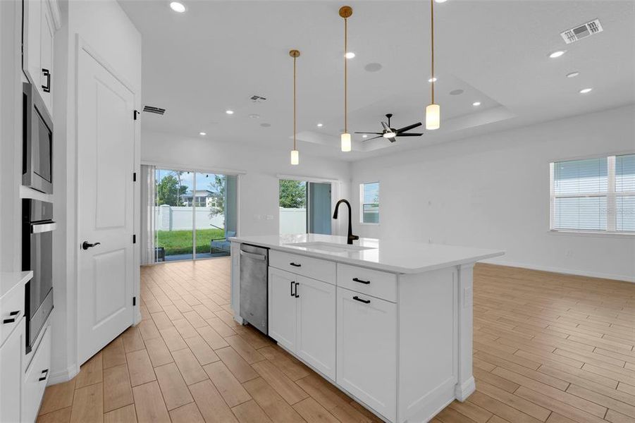 Furnished interior view inside a new home in , Orlando (Image 6). Furnished interior view inside a new home in , Orlando (Image 6).