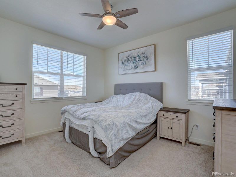Furnished interior view inside a new home in Crystal Valley Pine Ridge, Castle Rock (Image 12).